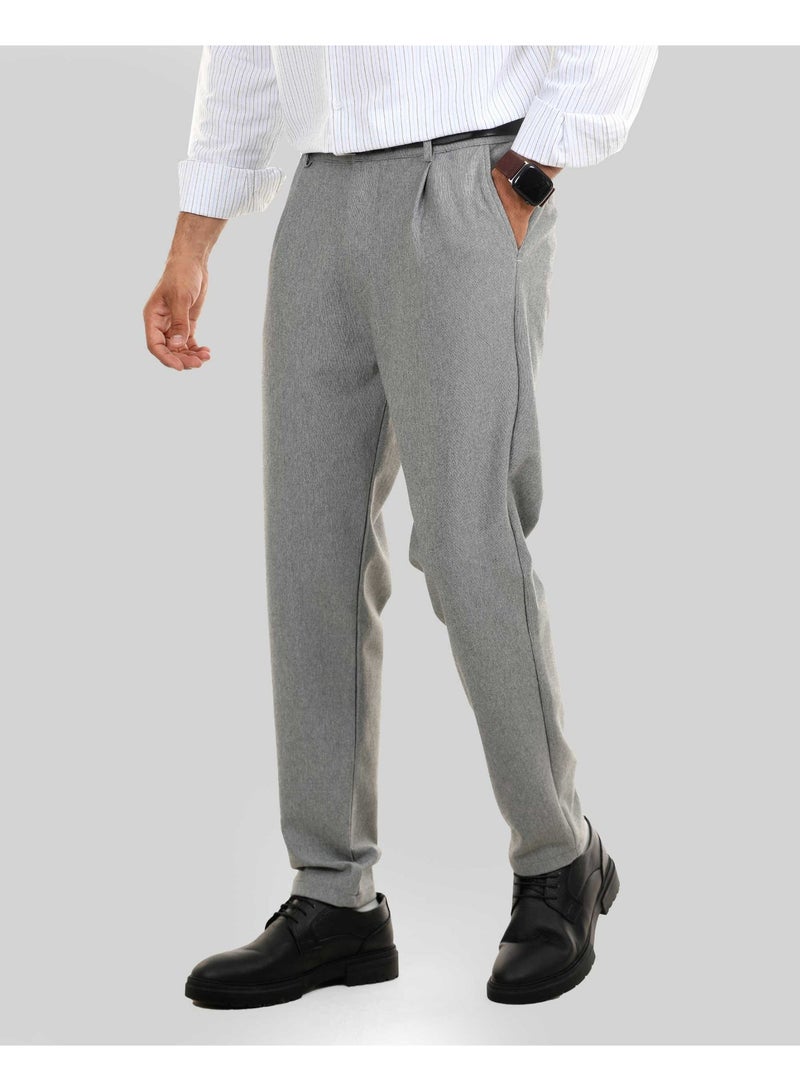 Dott Men's Classic Slim Fit Comfort Trousers - Image 3